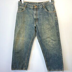Vintage Levis Silver Tab Baggy Jeans Grunge Skater Y2K Size 38x30